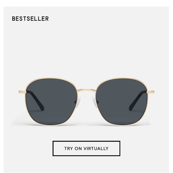 Gold and Black Sunglasses